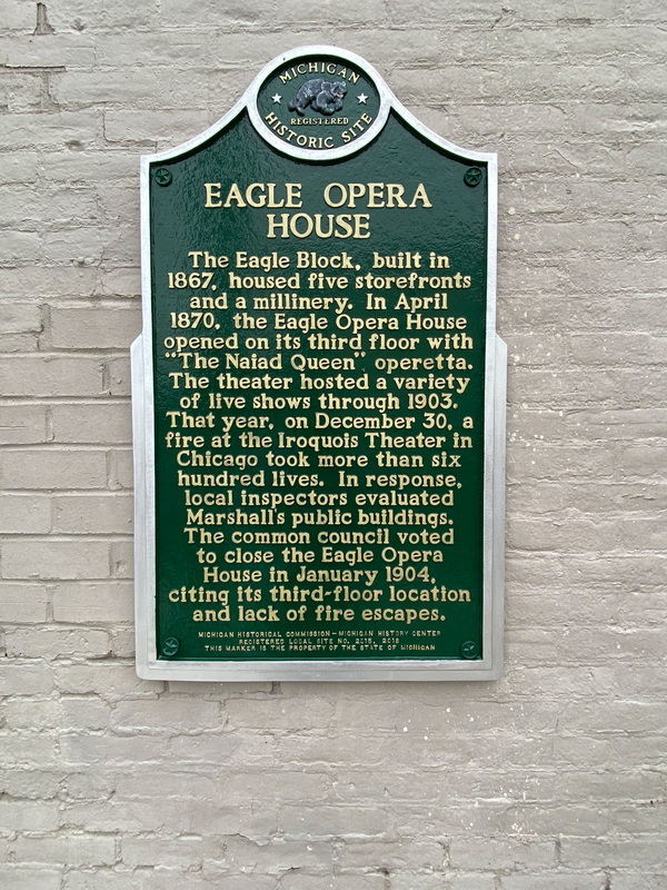 Eagle Opera House - PHOTO FROM HISTORICAL MARKER PAGE